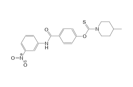 1-piperidinecarbothioic acid, 4-methyl-, O-[4-[[(3-nitrophenyl)amino]carbonyl]phenyl] ester
