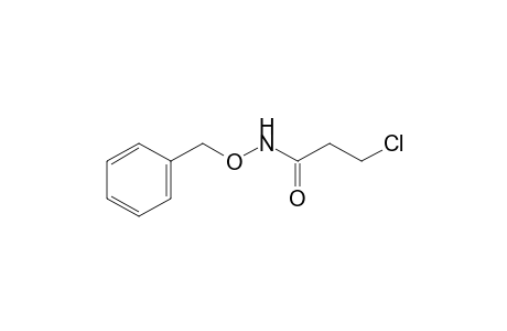 N-(benzyloxy)-3-chloropropionamide