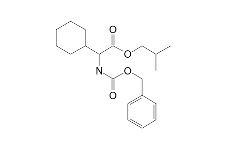 Glycine, 2-cyclohexyl-N-benzyloxycarbonyl-, isobutyl ester