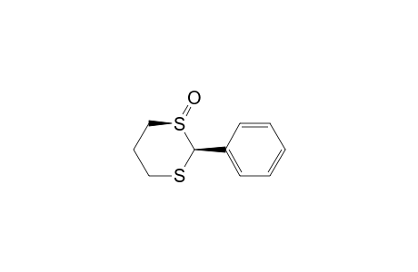 1,3-Dithiane, 2-phenyl-, 1-oxide, cis-