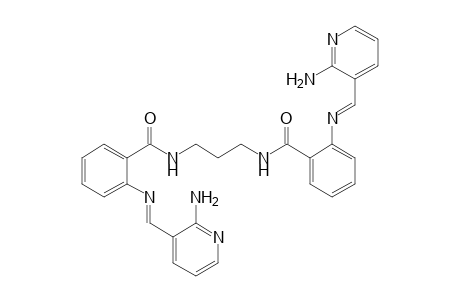 N,N'-bis{2-[(2'-Aminopyridin-3'-yl)methylene]aminobenzoyl}-1,3-diaminopropane