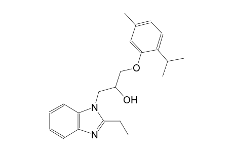 1H-benzimidazole-1-ethanol, 2-ethyl-alpha-[[5-methyl-2-(1-methylethyl)phenoxy]methyl]-