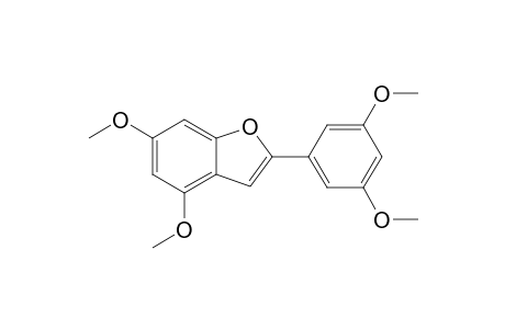 2-(3,5-dimethoxyphenyl)-4,6-dimethoxy-1-benzofuran