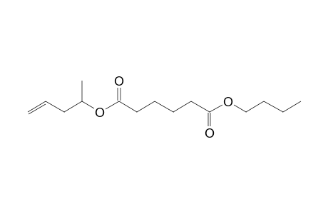 Adipic acid, butyl pent-4-en-2-yl ester