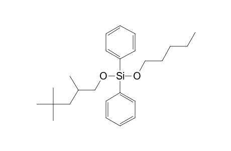 Silane, diphenylpentyloxy(2,4,4-trimethylpentyloxy)-