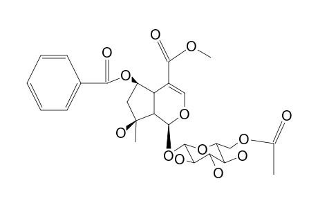 6-O-BENZOYL-6'-O-ACETYLSHANZHISIDE METHYLESTER