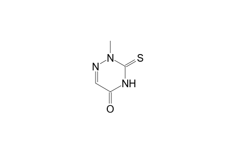 2,3-dihydro-2-methyl-3-thioxo-as-triazin-5(4H)-one