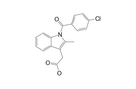 1-(4-CHLOROBENZOYL)-2-METHYLINDOLE-3-ACETIC-ACID