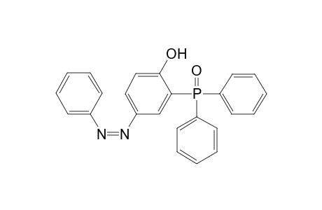 2-(Diphenyl-phosphinoyl)-4-phenylazo-phenol