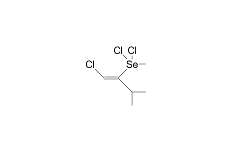 1-Chloro-2-(Z)-(methyl-dichloro-selenyl)-3-methyl-1-butene