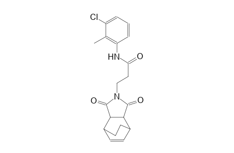 N-(3-chloro-2-methylphenyl)-3-(1,3-dioxo-3a,4,7,7a-tetrahydro-1H-4,7-ethanoisoindol-2(3H)-yl)propanamide