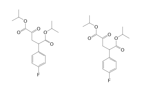 DIISOPROPYL-2-(4-FLUOROPHENYL)-4-OXO-PENTANEDIOATE