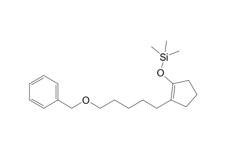 2-(5-Benzyloxypentyl)-1-(trimethylsilyloxy)cyclopentene
