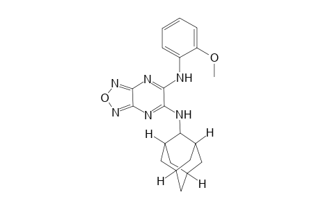 Furazano[3,4-b]pyrazine-5,6-diamine, N-(2-adamantyl)-N'-(2-methoxyphenyl)-