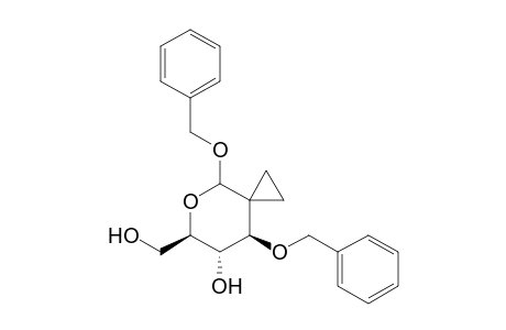 .beta.-[4,8-bis(Benzyloxy)-2-hydroxy-5-oxaspiro[2.5]oct-6-en-6-yl]methanol