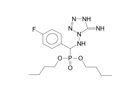 O,O-DIBUTYL[4-FLUOROPHENYL(5-AMINOTETRAZOL-1-YLAMINO)METHYL]PHOSPHONATE