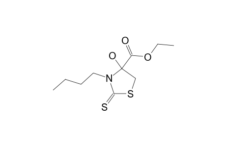 Ethyl 3-butyl-4-hydroxy-2-thioxo-1,3-thiazolane-4-carboxylate