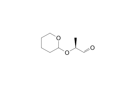 (2S)-2-(2-oxanyloxy)propanal