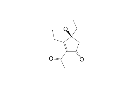 2-ACETYL-3,4-ETHYL-4-HYDROXYCYCLOPENT-2-ENONE