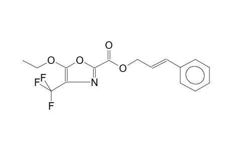 3-PHENYLALLYL 5-ETHOXY-4-TRIFLUOROMETHYL-2-OXAZOLECARBOXYLATE