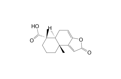Naphtho[2,1-b]furan-6-carboxylic acid, 2,5,5a,6,7,8,9,9a-octahydro-6,9a-dimethyl-2-oxo-, [5aR-(5a.alpha.,6.beta.,9a.beta.)]-