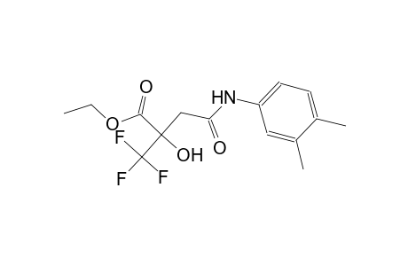 ethyl 4-(3,4-dimethylanilino)-2-hydroxy-4-oxo-2-(trifluoromethyl)butanoate