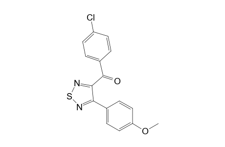 3-(4-Methoxyphenyl)-4-(4-chlorobenzoyl)-1,2,5-thiadiazole