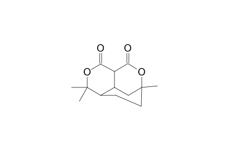 CITRYLIDENMALONSAEURE;1,7,7-TRIMETHYL-2,6-DIOXA-TRICYCLO-[6.2.2.0(4,9)]-DODECANE-3,5-DIONE