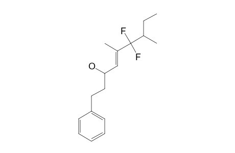 6,6-DIFLUORO-5,7-DIMETHYL-1-PHENYLNON-4-EN-3-OL;E1-ISOMER