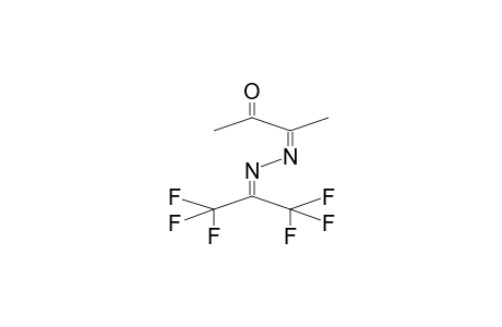 3-[1-(TRIFLUOROMETHYL)-2,2,2-TRIFLUOROETHYLIDENEHYDRAZONO]-2-BUTANONE