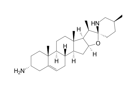 (22S,25S)-3.alpha-Amino-spirosol-5-ene