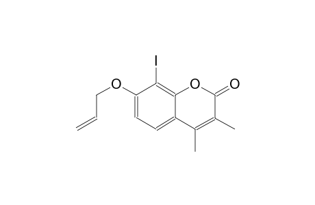 7-(allyloxy)-8-iodo-3,4-dimethyl-2H-chromen-2-one