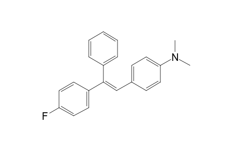 N-(4-[(E)-2-(4-Fluorophenyl)-2-phenylethenyl]phenyl)-N,N-dimethylamine