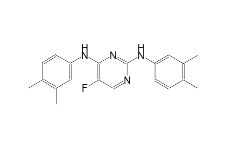 2,4-pyrimidinediamine, N~2~,N~4~-bis(3,4-dimethylphenyl)-5-fluoro-