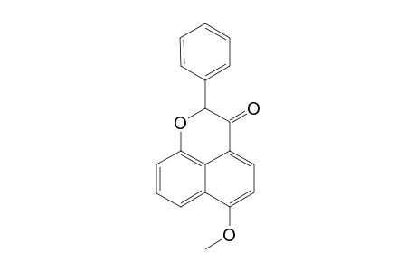2-Phenyl-6-methoxynaphtho[b,c]pyran-3-(2H)-one