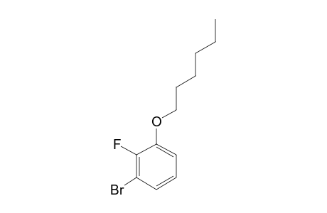 2-FLUORO-3-(N-HEXYLOXY)-BROMOBENZENE