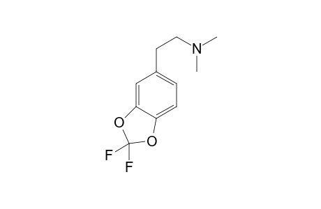 N,N-Dimethyl-3,4-(difluoromethylene)dioxyphenethylamine