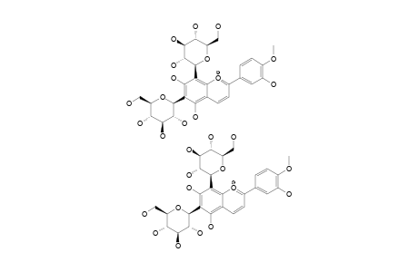 6,8-DI-C-BETA-GLUCOPYRANOSYL-4'-O-METHYL-LUTEOLINIDIN