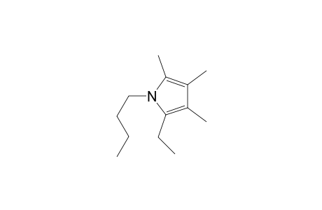 N-Butyl-2,3,4-trimethyl-5-ethylpyrrole