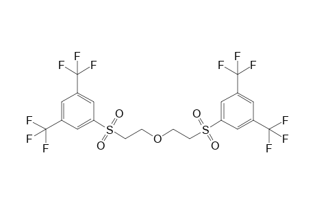 1-(2-{2-[3,5-Bis(trifluoromethyl)phenylsulfonyl]ethoxy}ethylsulfonyl)-3,5-di(trifluoromethyl)benzene