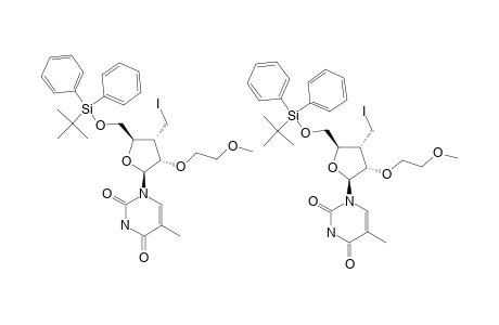 5'-O-(TERT.-BUTYLDIPHENYLSILYL)-3'-DEOXY-3'-C-(IODOMETHYL)-2'-O-(2-METHOXYETHYL)-5-METHYLURIDINE