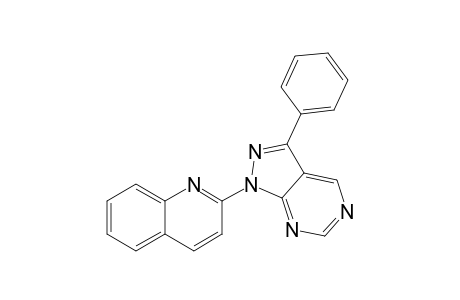 3-Phenyl-1-(quinolin-2-yl)-1H-pyrazolo[3,4-d]pyrimidine