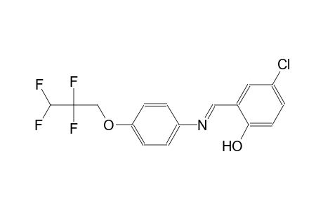 phenol, 4-chloro-2-[(E)-[[4-(2,2,3,3-tetrafluoropropoxy)phenyl]imino]methyl]-