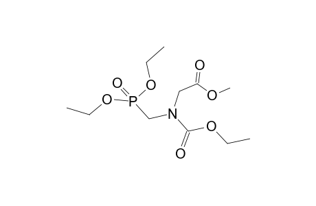 Acetic acid, 2-diethylphosphonatomethyl(ethoxycarbonyl)amino-, methyl ester