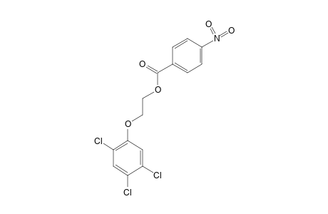 2-(2,4,5-TRICHLOROPHENOXY)ETHANOL, p-NITROBENZOATE