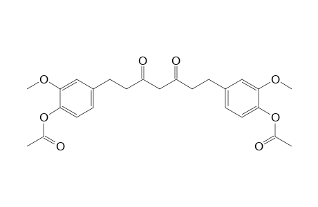 1,7-Bis(4-acetoxy-3-methoxyphenyl)hepta-3,5-dione