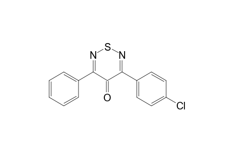 3-(4-Chlorophenyl)-5-phenyl-4H-1,2,6-thiadiazin-4-one