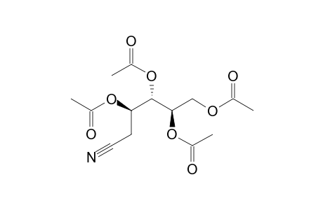 2-Deoxy-3,4,5,6-tetra-O-acetyl-D-arabinohexononitrile