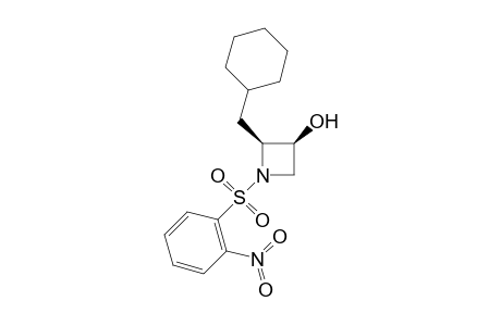(2S,3S*)-2-(Cyclohexylmethyl)-1-[(2'-nitrophenyl)sulfonyl] - azeridine