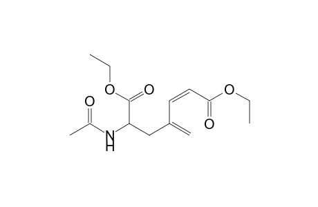 Ethyl (Z)-2-Acetamido-4-methylene-6-(carbethoxy)hex-5-enoate